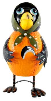 Preview: Entzückende Rabenfrau Florine ca. 32 cm - Dekofigur